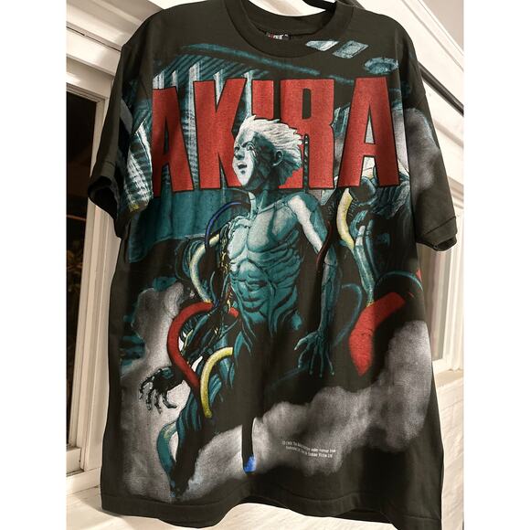 Akira Anime All Over Print Vintage Reprint Giant Tag - Picture 1 of 6